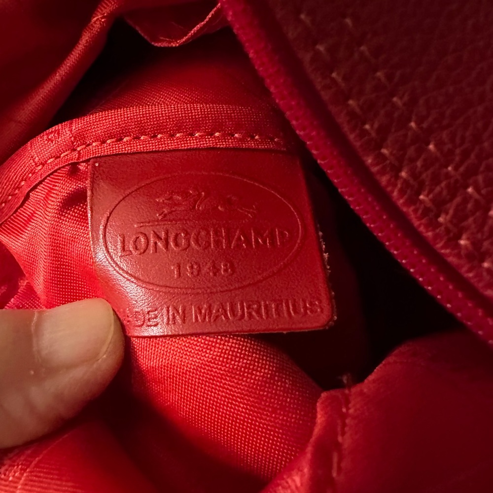 Longchamp leather bag - Picture 5 of 10